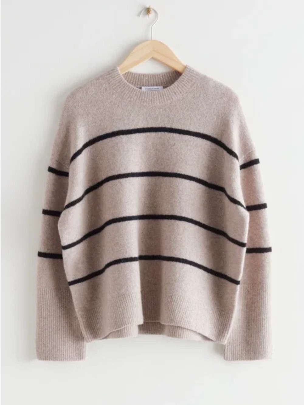 & OTHER STORIES Striped Alpaca Sweater